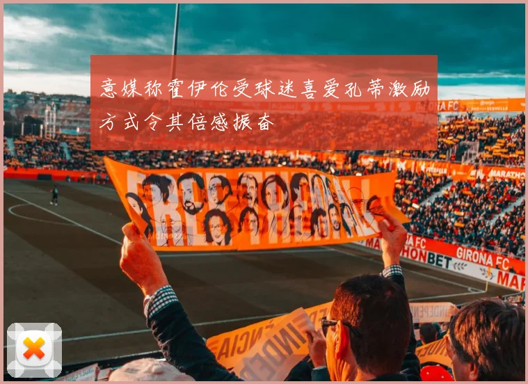 意媒称霍伊伦受球迷喜爱孔蒂激励方式令其倍感振奋